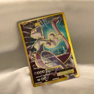Rare Mewto EX Pokémon Card